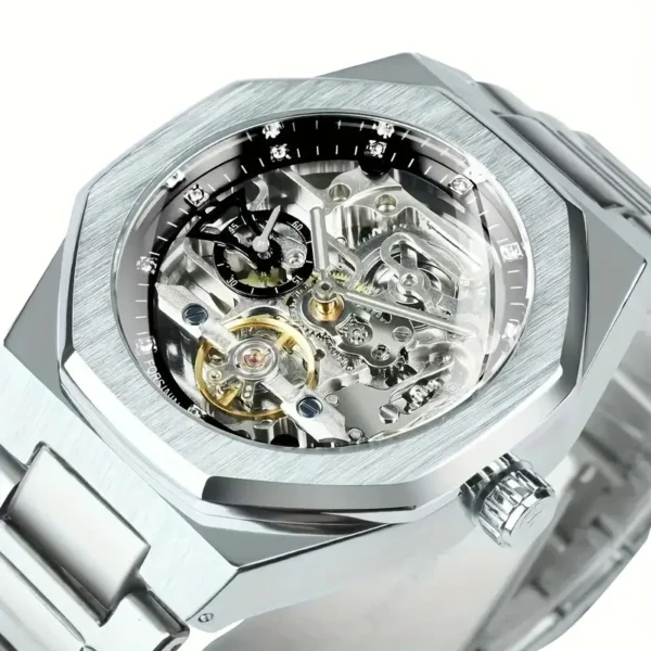 Stylish Mens Automatic Mechanical Watch - Image 3