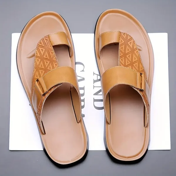 Solid Color Flip Flops - Image 3