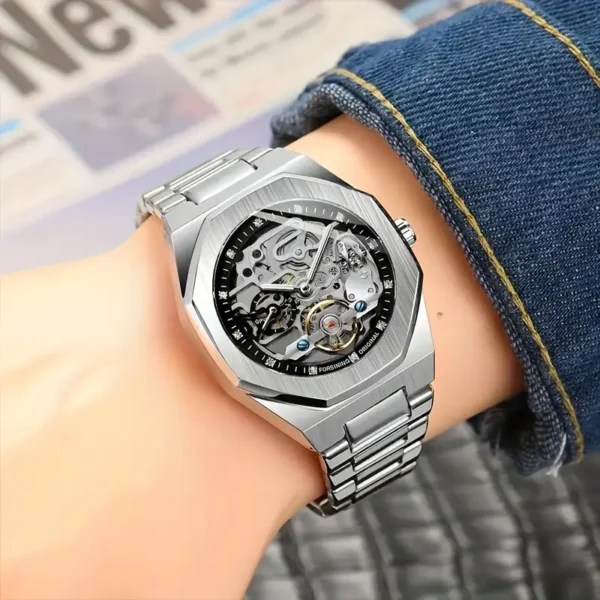 Stylish Mens Automatic Mechanical Watch - Image 4