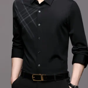 Men Casual Striped Shirt