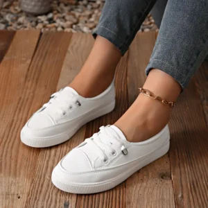 Women Comfortable Version White Casual Shoe